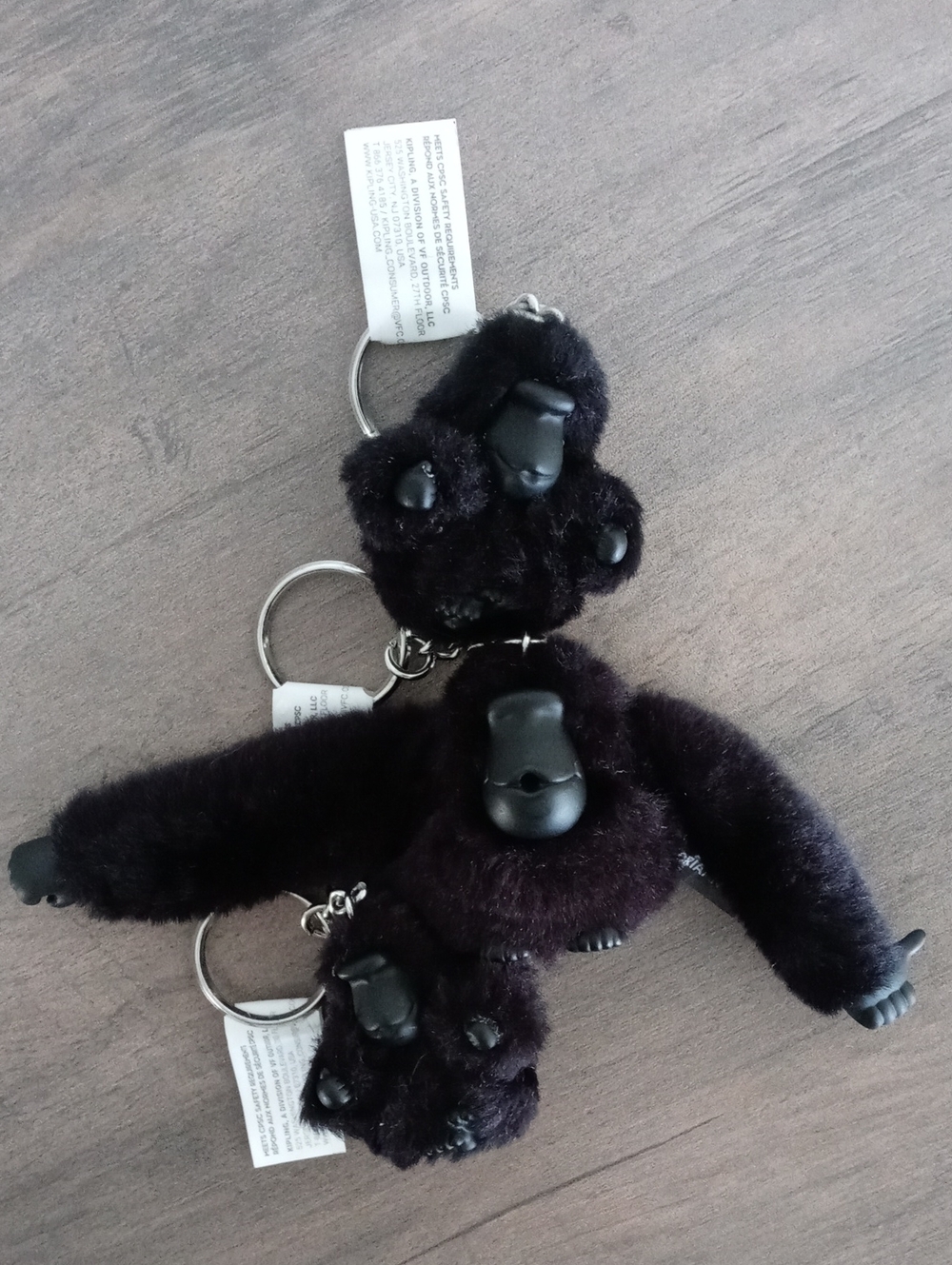 3 Monkey Kipling Key Charms - Picture 4 of 4